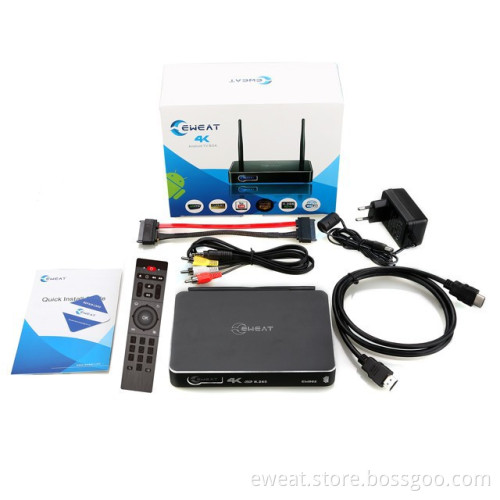 Realtek 1195 Android 4.4 smart TV Box 4k 3D full HD 1080p media player with XBMC built-in wifi Bluetooth 4.0